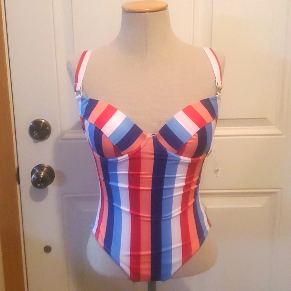 Outdoor Oasis Swimsuit, Size S, Multicolored